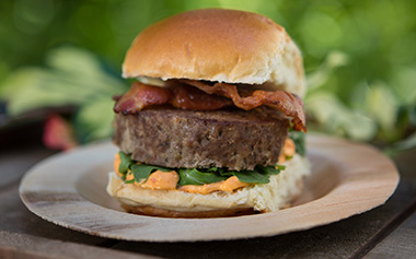 Buffalo Meatloaf Slider from the SeaWorld Seven Seas Food Festival