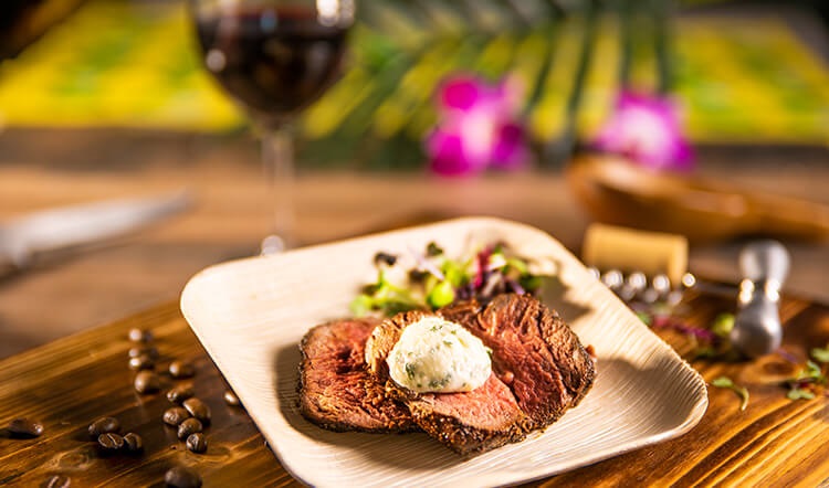 Crusted Filet Mignon from the 2019 Busch Gardens Food & Wine Festival