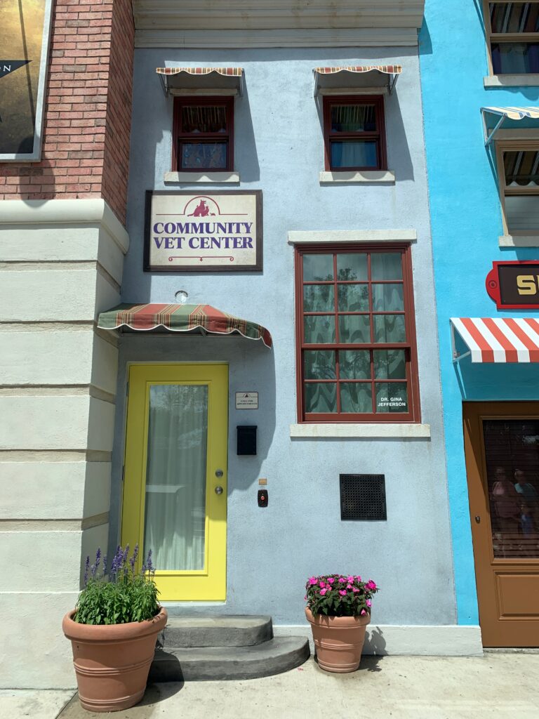 Community Vet Center along Sesame Street at SeaWorld Orlando