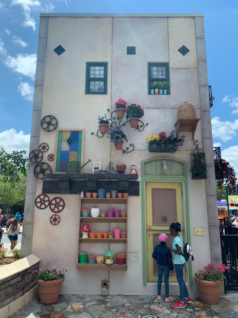 Abby's Garden along Sesame Street at SeaWorld Orlando