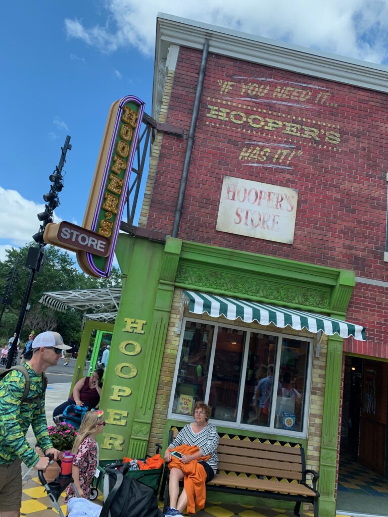 Hooper's Store along Sesame Street at SeaWorld Orlando