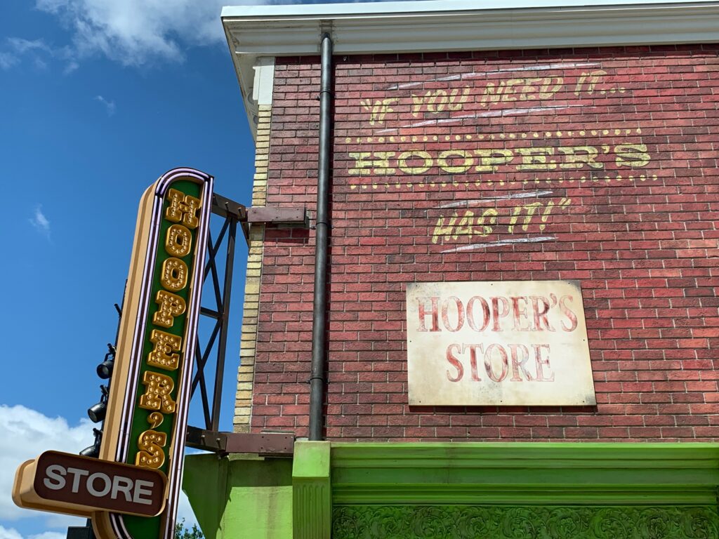 Some of the theming along Sesame Street at SeaWorld Orlando