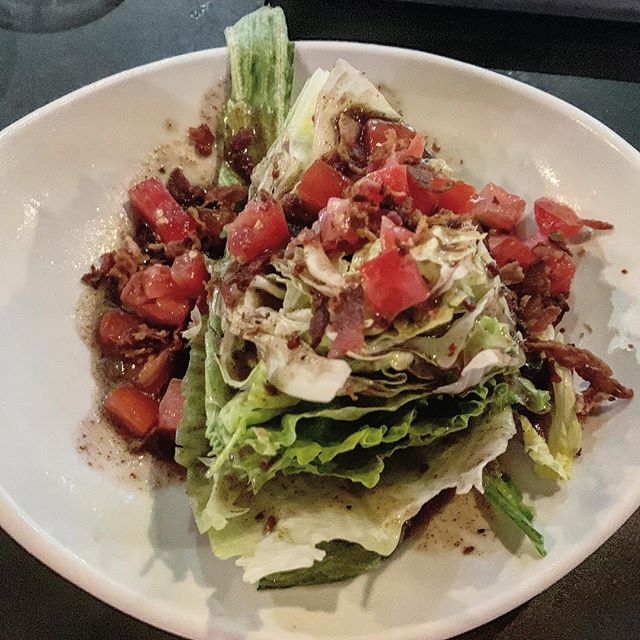 Wedge Salad from Saltgrass Steakhouse on International Drive in Orlando