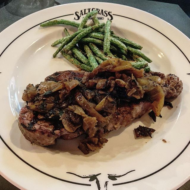 New York Strip from Saltgrass Steakhouse on International Drive in Orlando