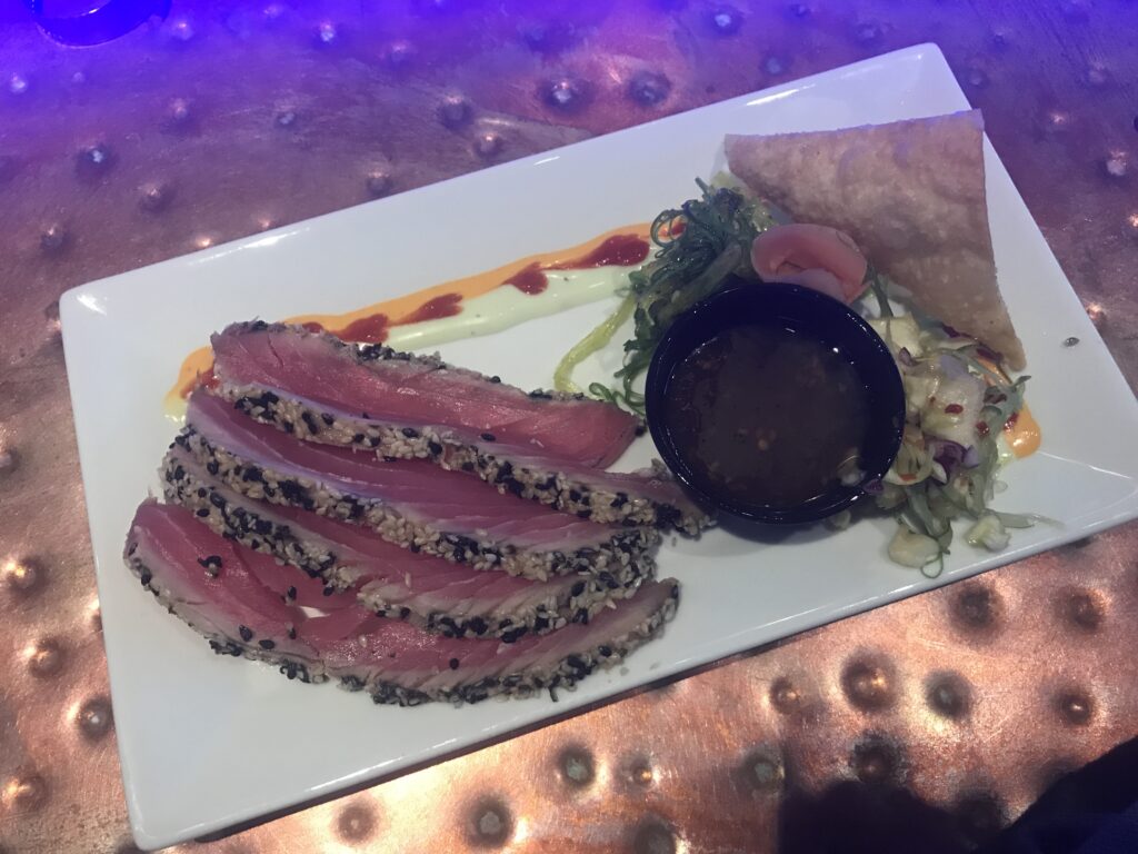 Sesame Crusted Ahi Tuna from Ford's Garage in Orlando