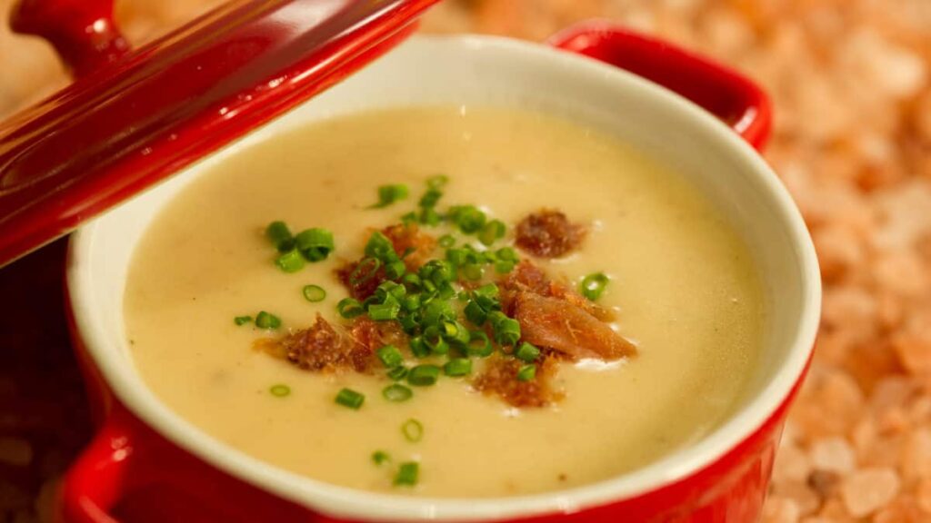 Canadian Cheddar Cheese and Bacon Soup from the 2019 Epcot International Food & Wine Festival