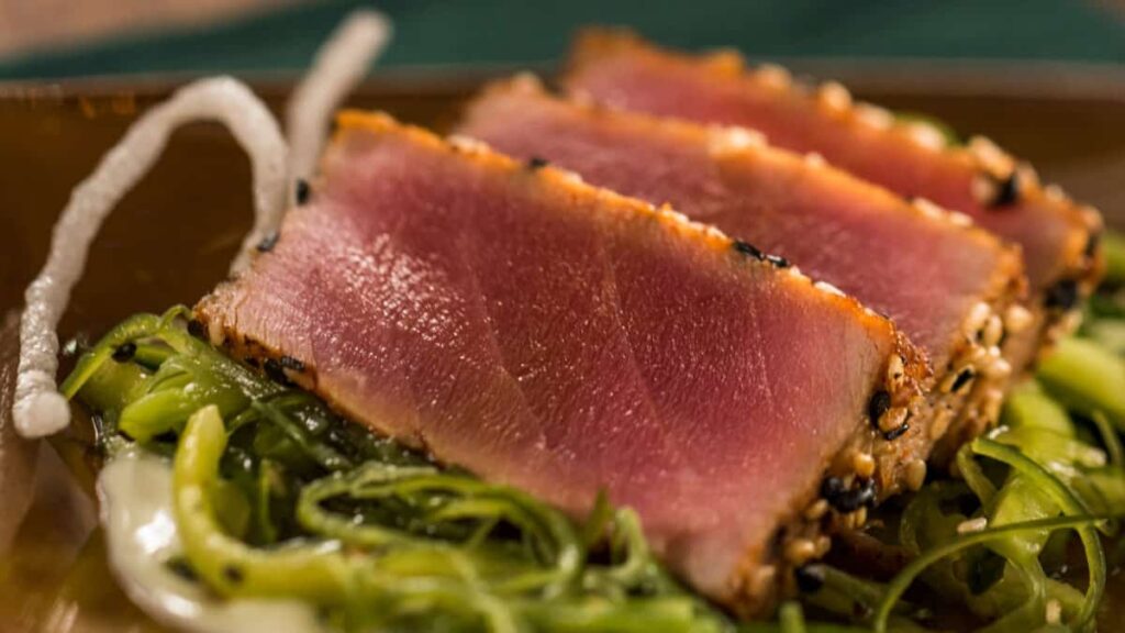 Grilled Tuna Tataki from the 2019 Epcot International Food & Wine Festival