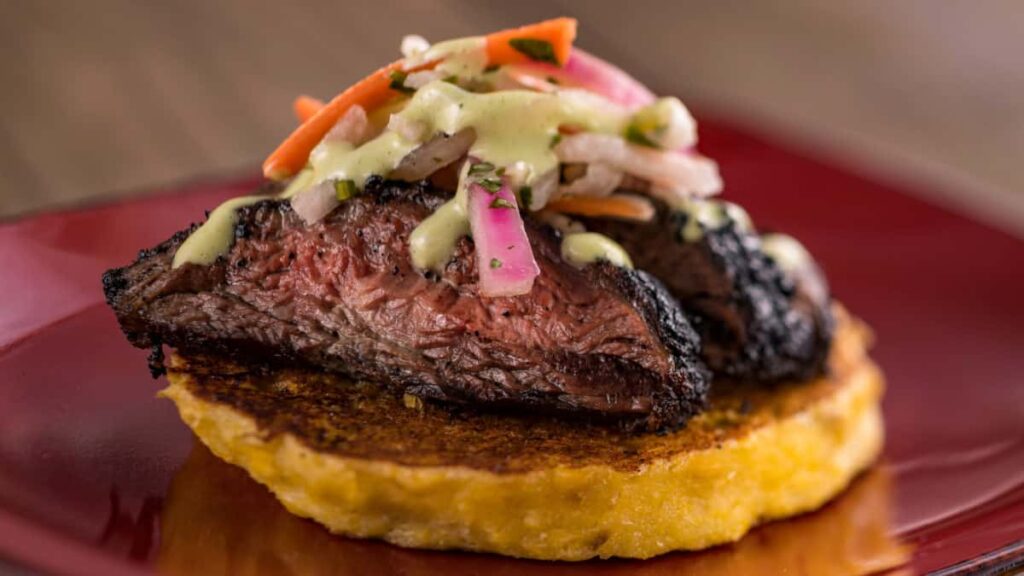 Charred Chimichurri Skirt Steak from the 2019 Epcot International Food & Wine Festival