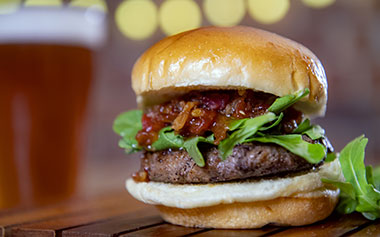 Salted Kobe Slider available at the 2019 Seaworld Orlando Craft Beer Festival